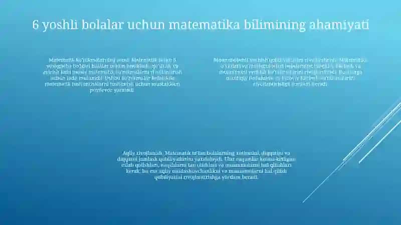 6YoshliBolalarni Maktab Ta'Lim Jarayonida Matematik JihatdanTayyorlash 3