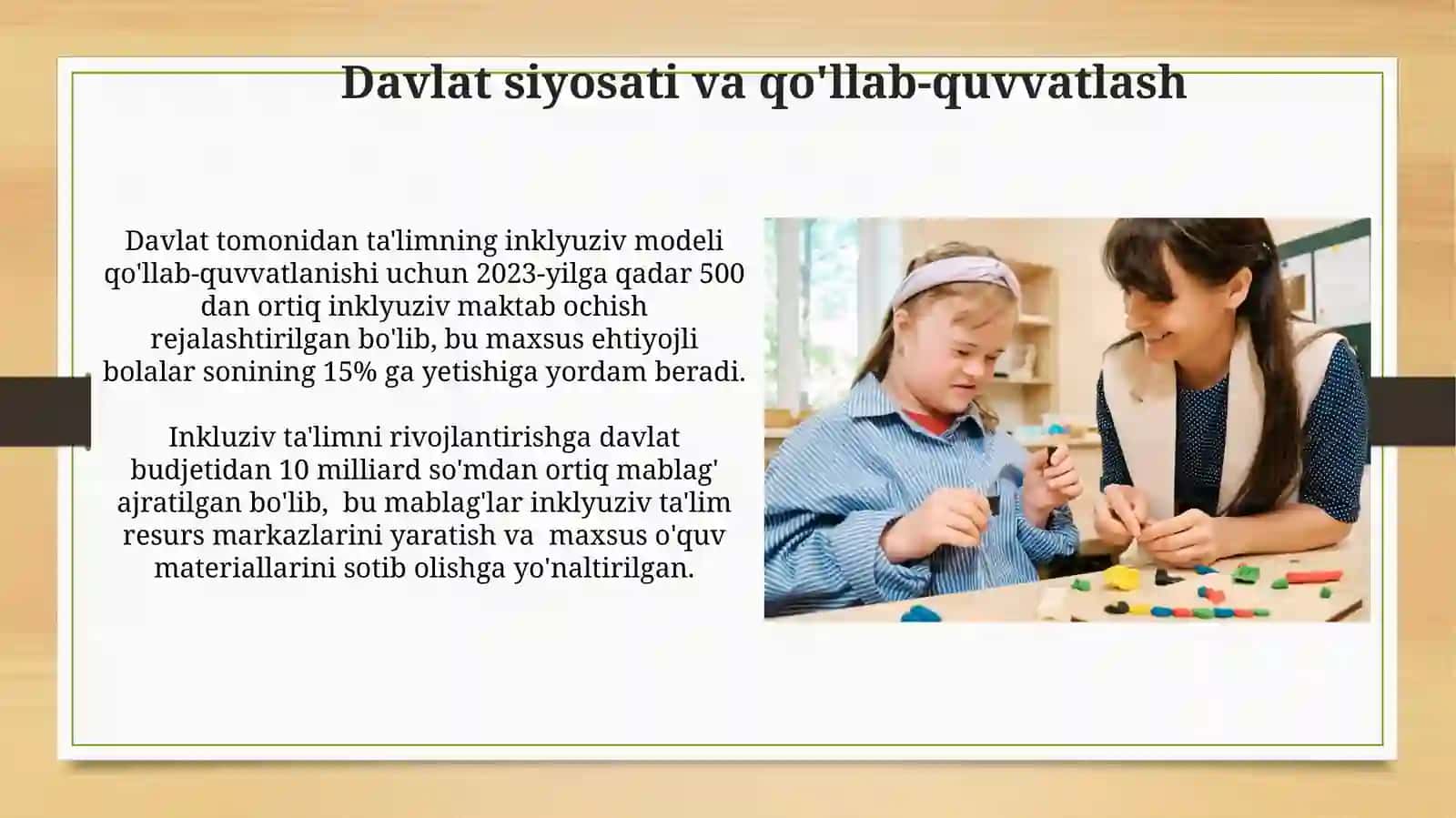 Inklyuziv Ta'lim va Tarbiyaning Samaradorligini Oshirish 3