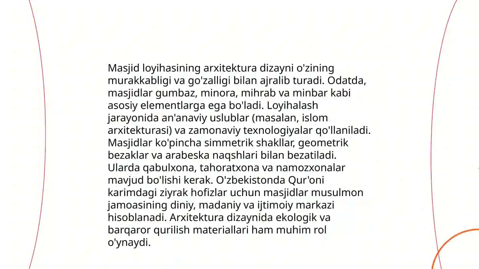 Masjid loyihasi 3
