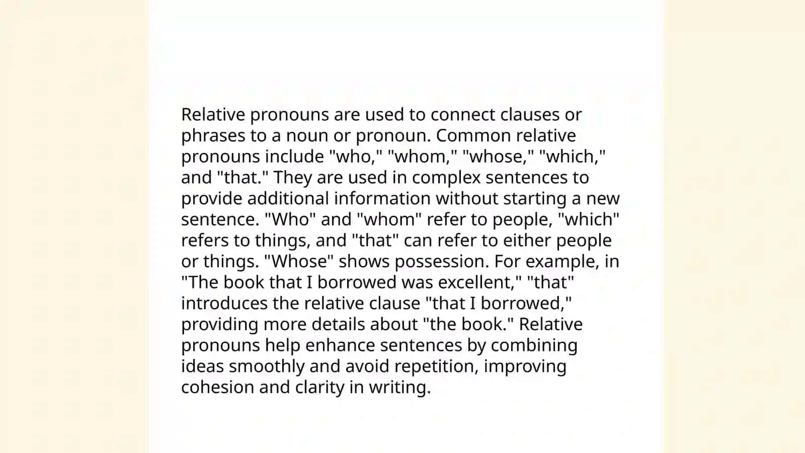Relative pronouns with prepositions 3