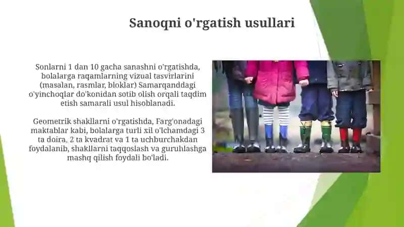 Yosh Bolalarda Matematik Tushunchalarni Rivojlantirishning Asosiy Usullari 3