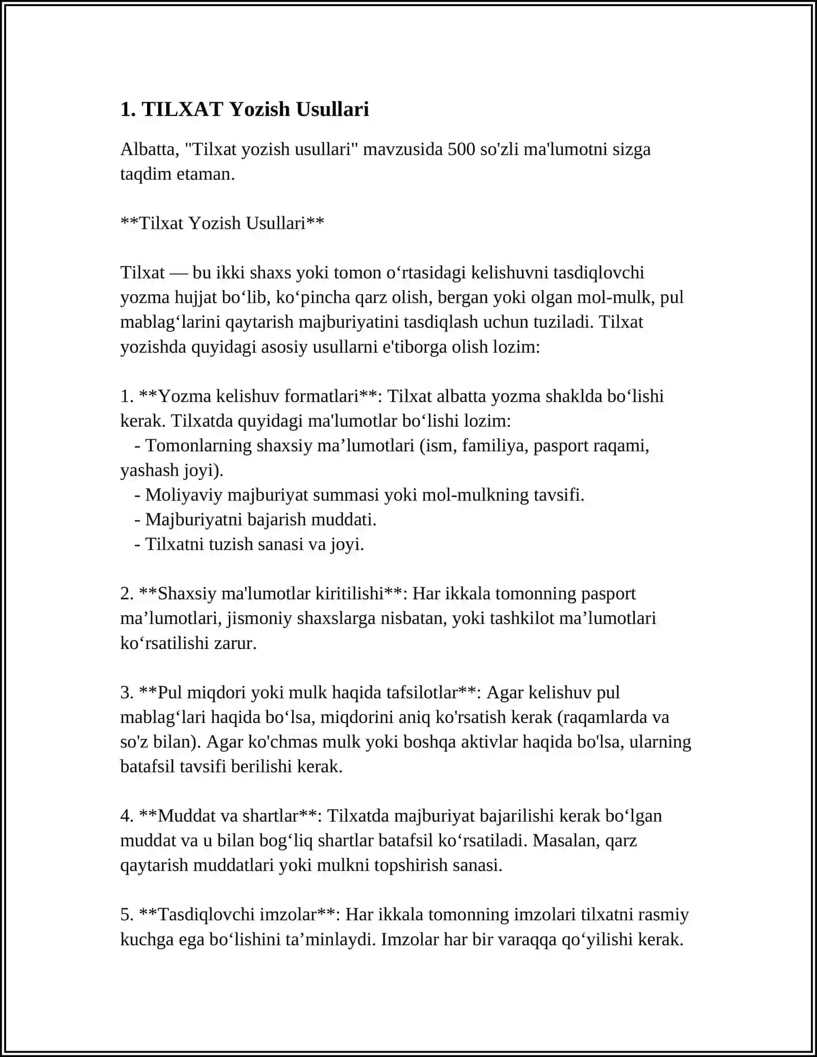 Tilxat Yozish Usullari 3
