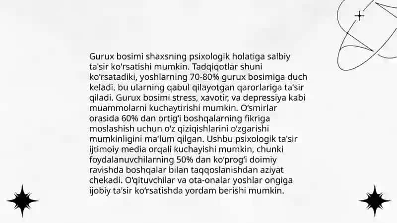 Gurux bosimi.Konforimlik turlari 3