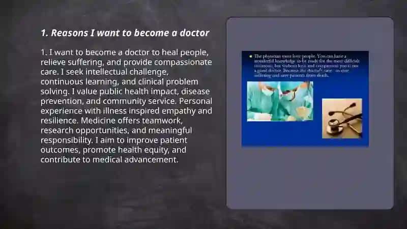 My future profession is a doctor 3