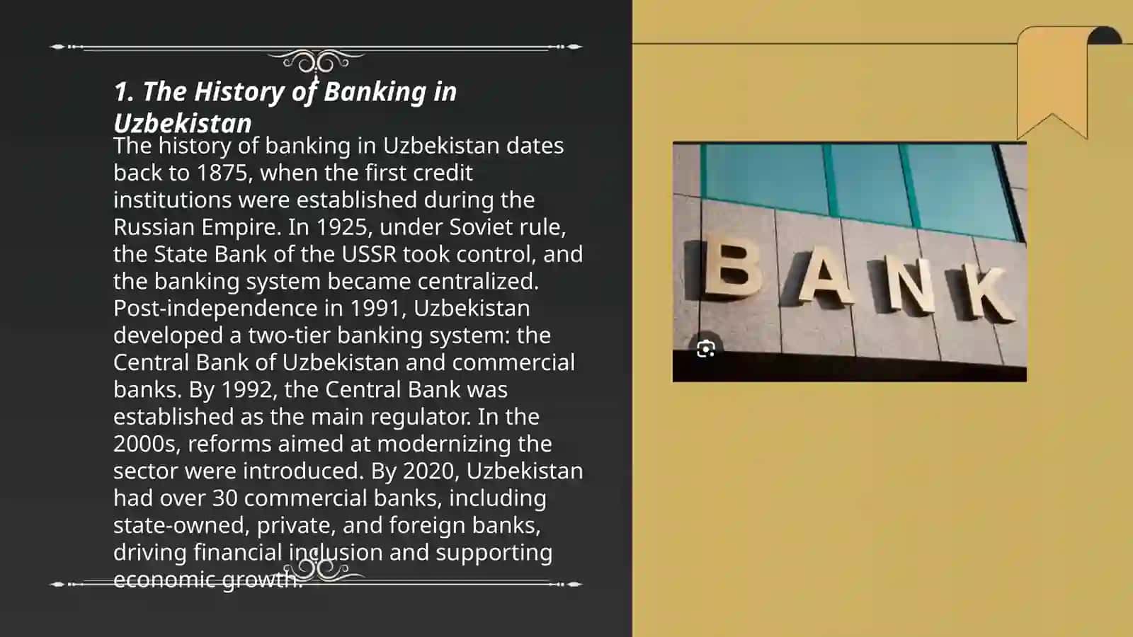 About banks in Uzbekistan 3