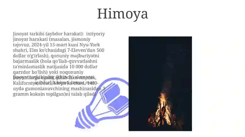 Jinoyat tarkibi va tomonlari 3