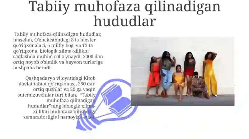 Biologik xilma xillikni asrash muomalaro 3