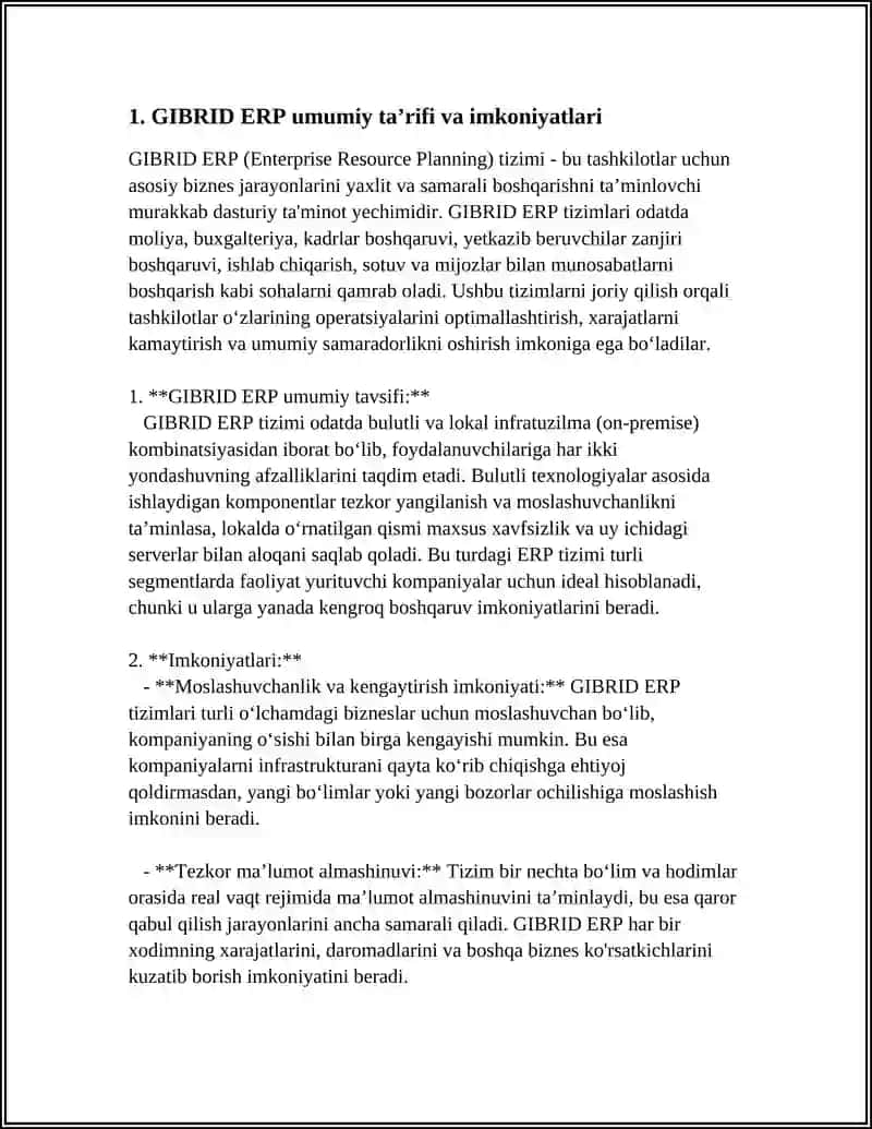 GIBRID ERP 3