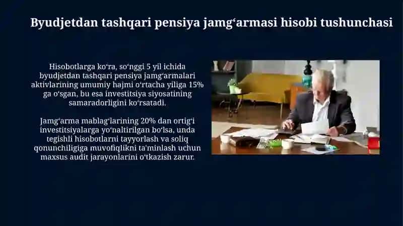 Byudjetdan tashqari pensiya jamg’armasi Buxgalteriyasi 3