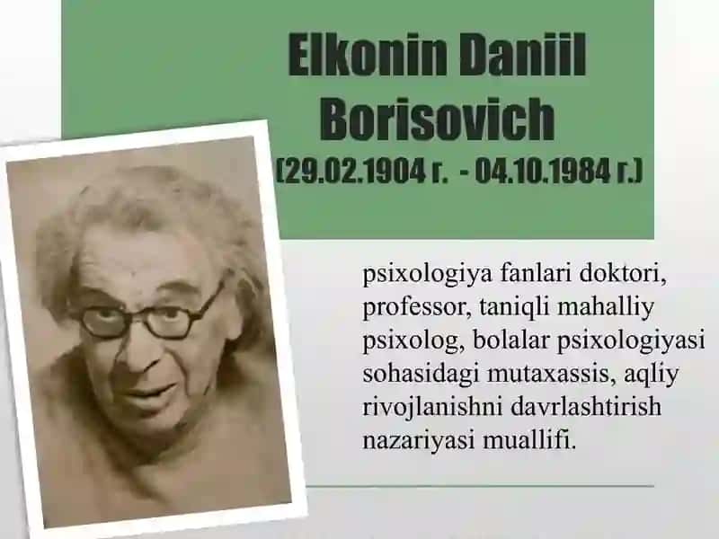ELKONIN DANIL BORISOVICH 3