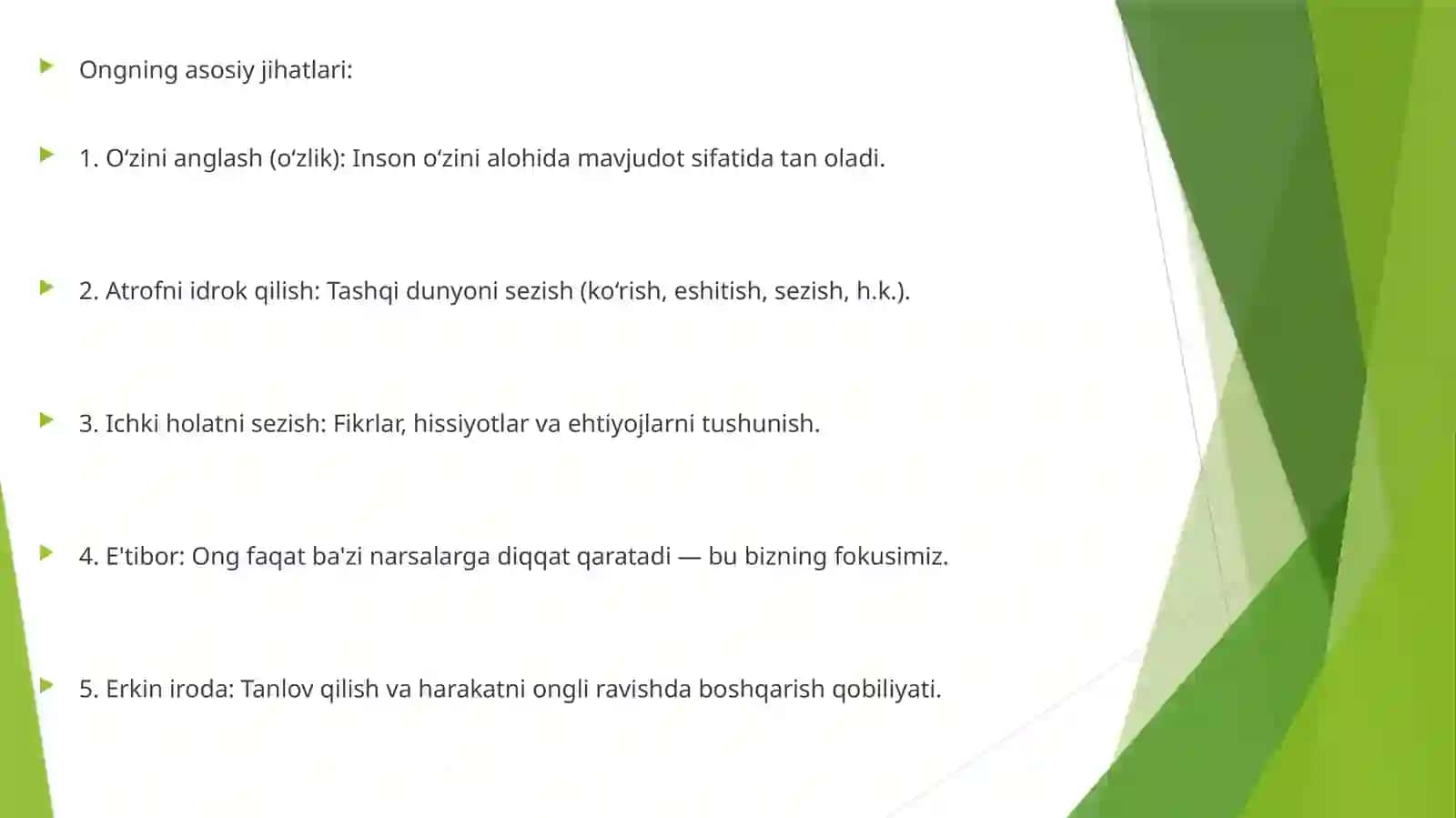 NORMAL RUHIY JARAYONLAR VA TURLI TUMAN KASLLIKLARDA ULARNING BUZULISHI 3