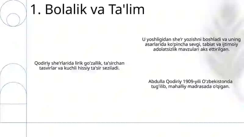 Abdulla Qodiriyning hayoti va sherlari 3