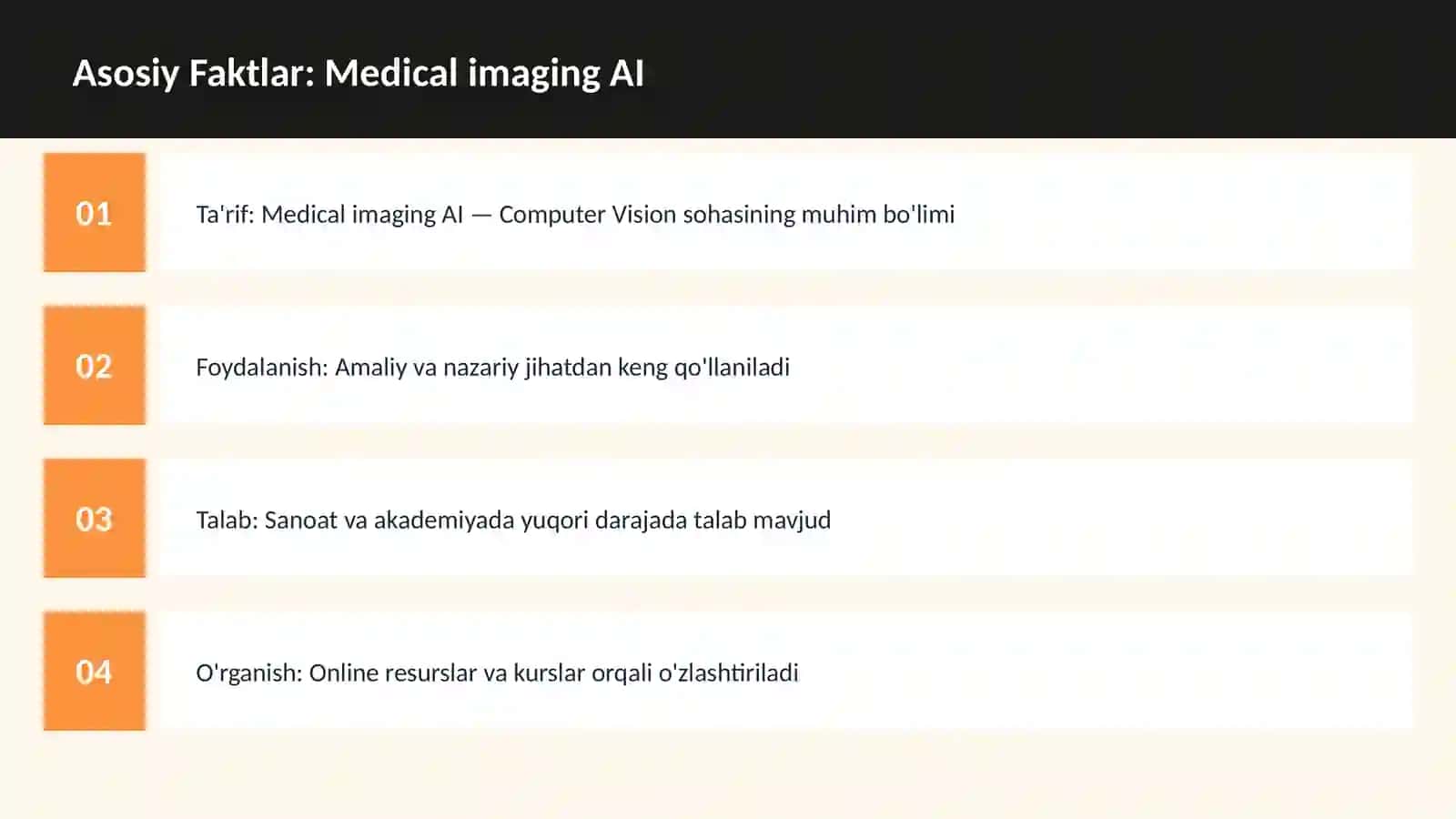 Medical imaging AI 3