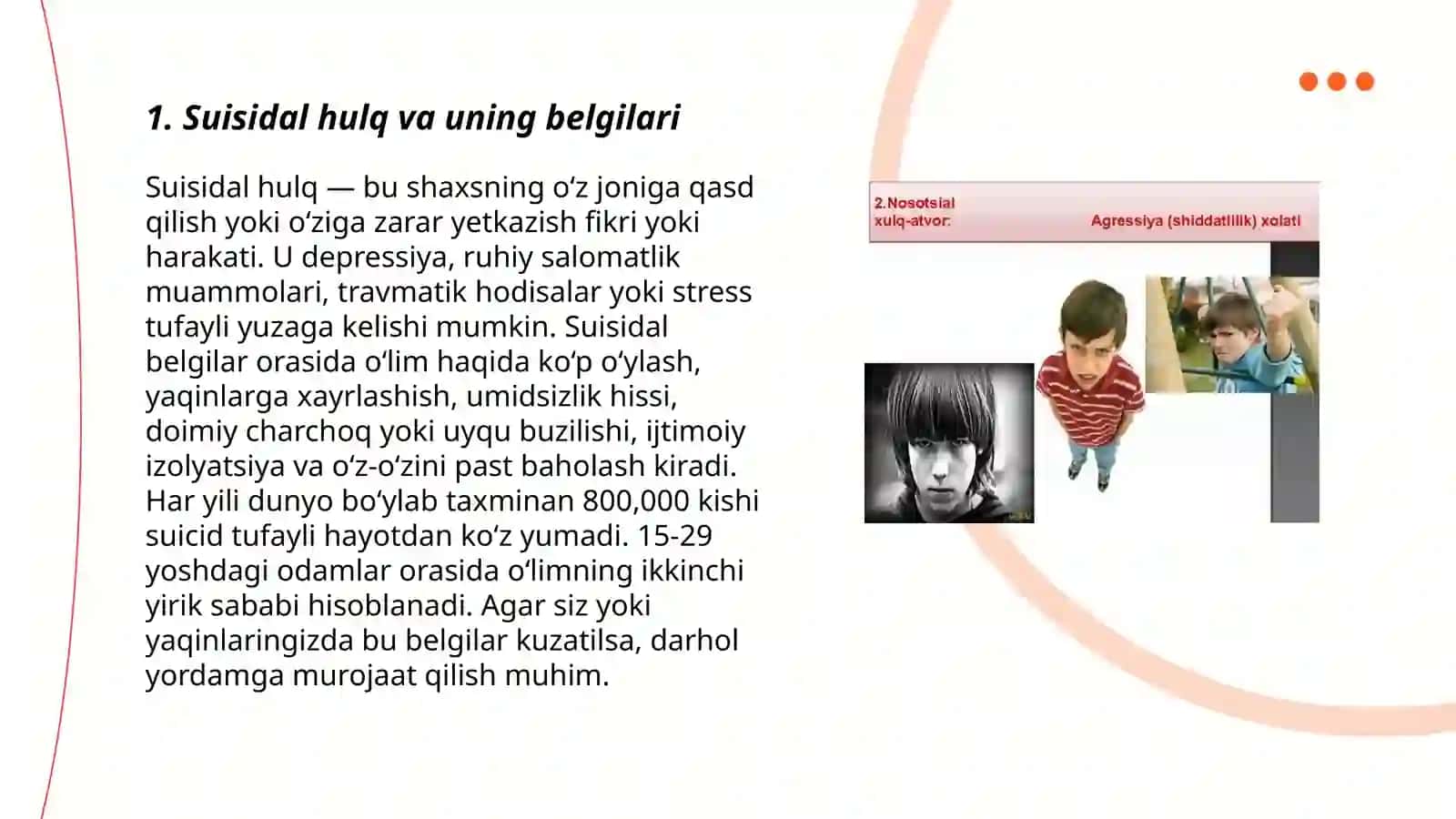 Suisidal hulq atvor va uning psixalogiasi 3