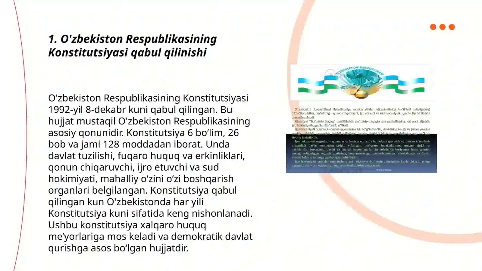 Mustaqillik yillarida davlat boshqaruvi tizimida amalga oshirilgan islohatlar 3