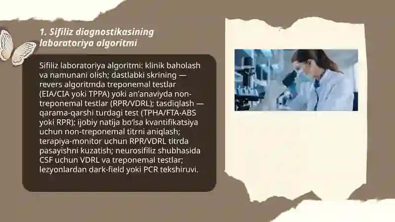 Sifiliz laborator diagnostikasi 3