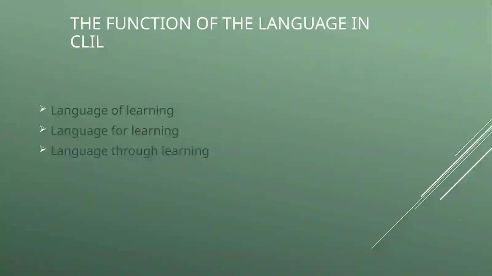 Analyzing the content-language relationship 3