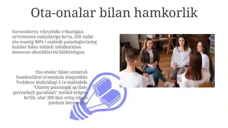 Oilaviy psixologik qo'llab-quvvatlash guruhlari 3