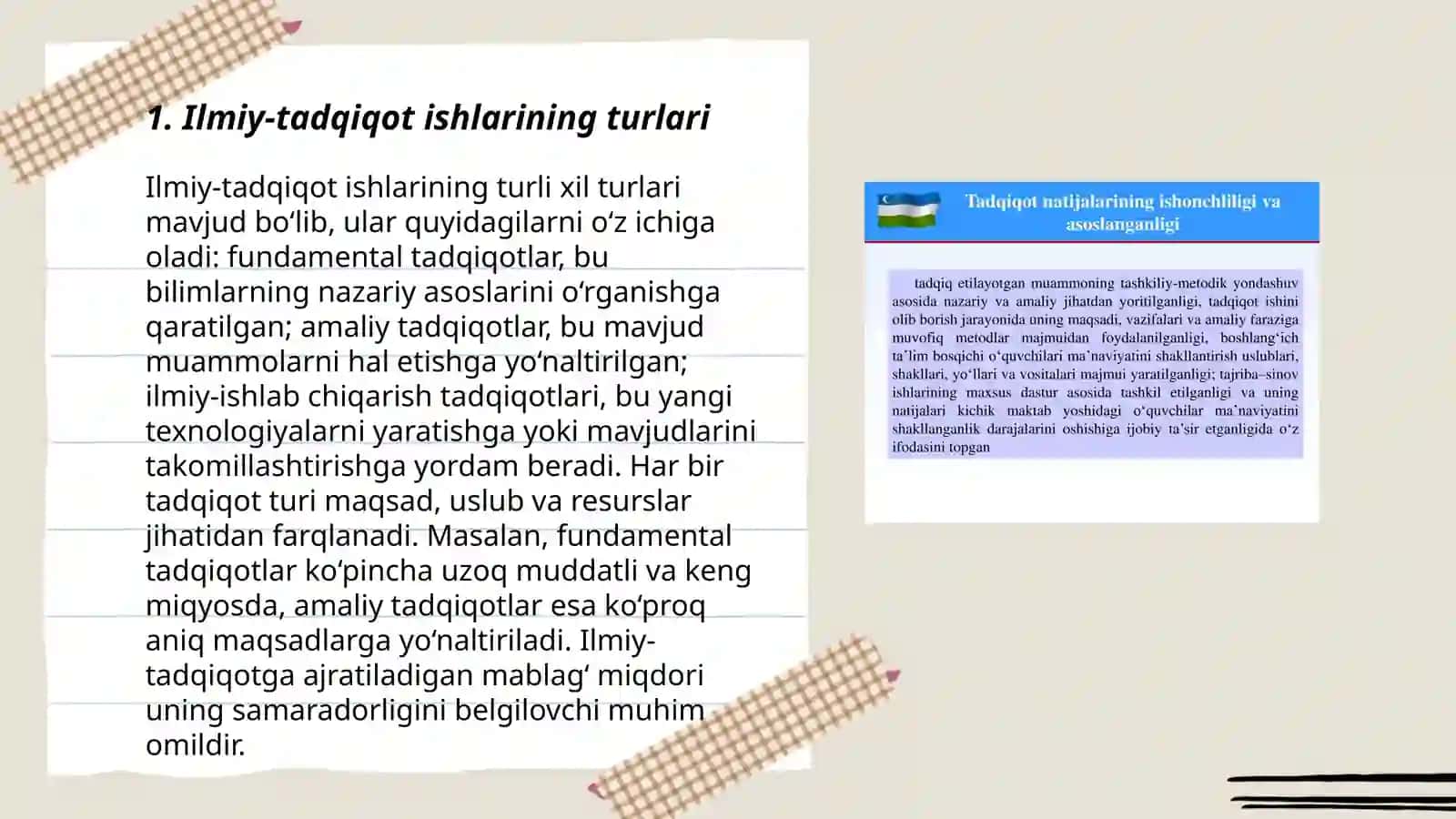 Ilmiy tadqiqot faoliyatining asosiy shakllari 3