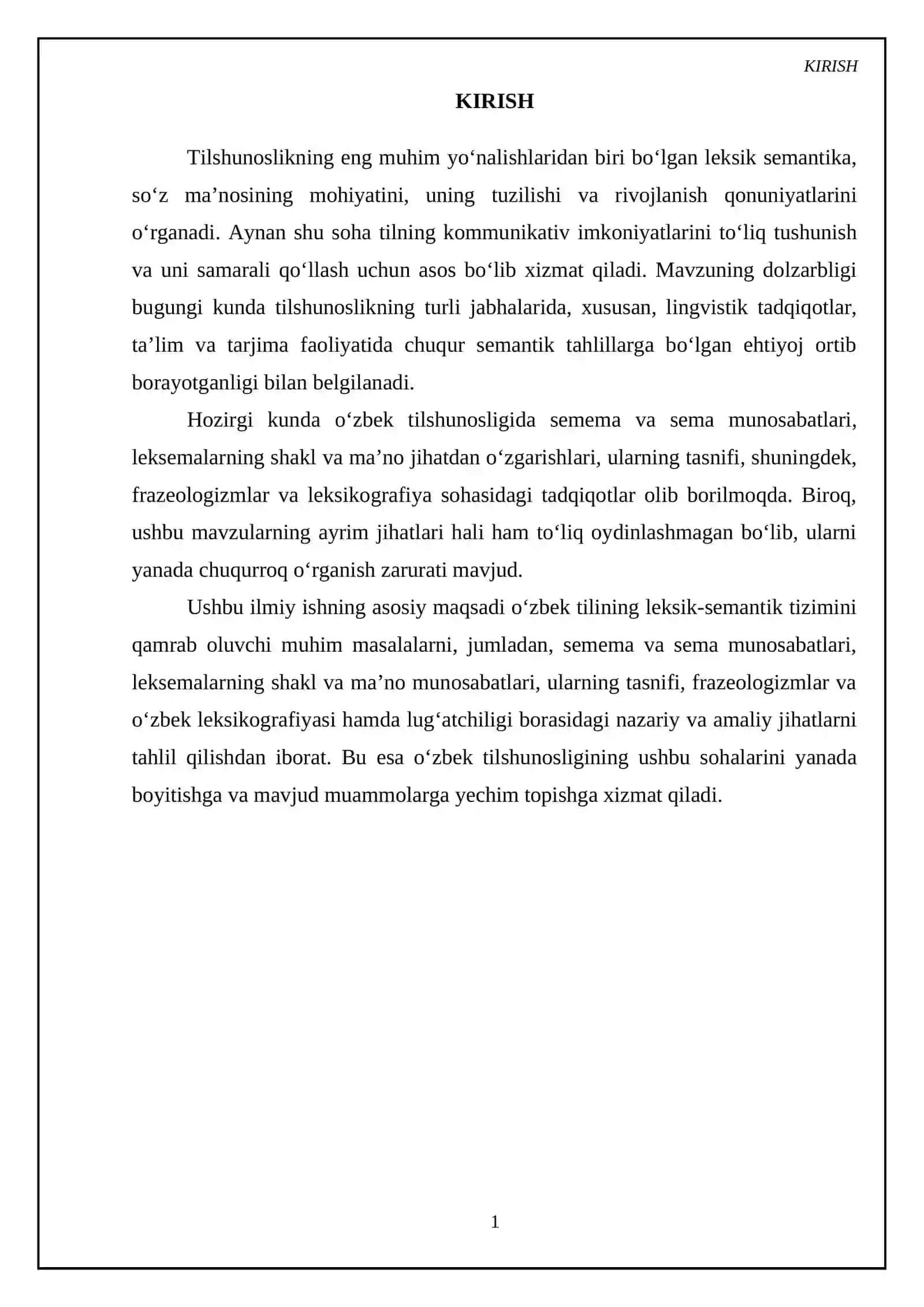 Semantik birliklar: Semema, sema va ularning turlari 3
