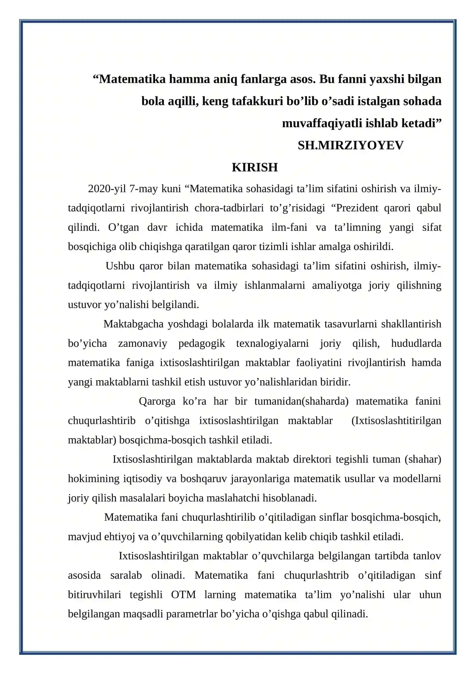 Ikki to’g’ri chiziqning o’zaro vaziyati 3