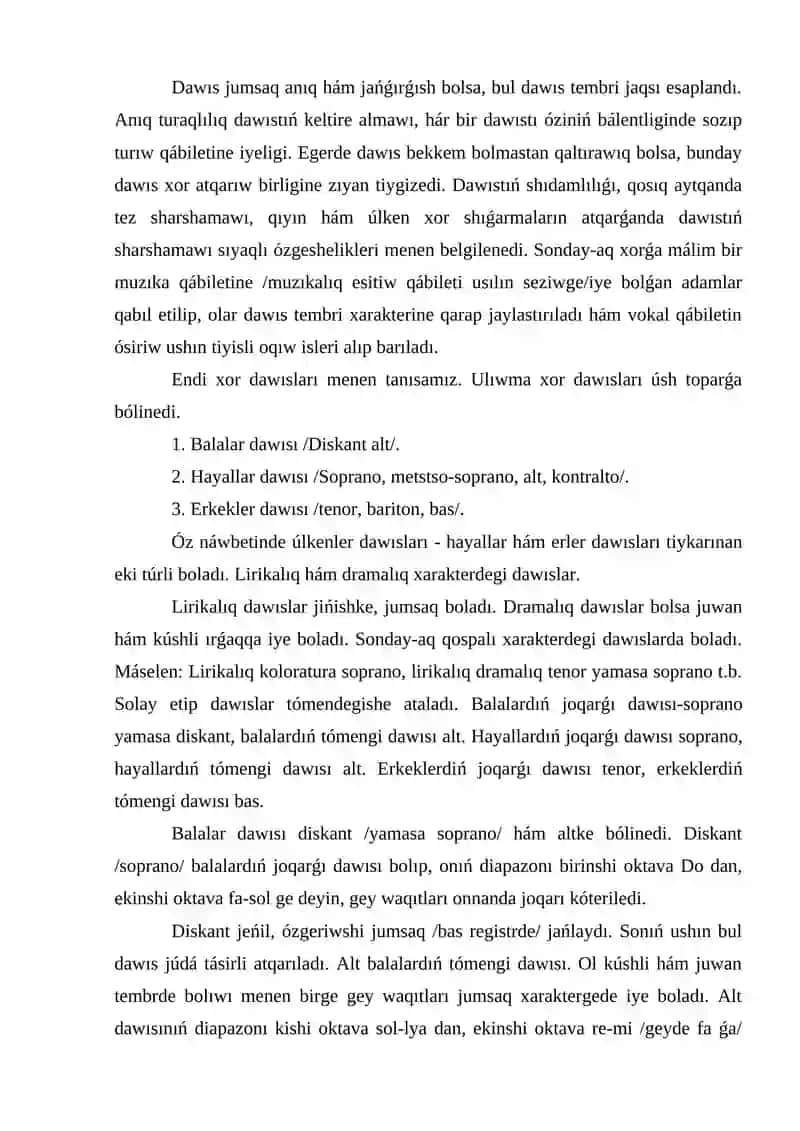 Xor klassifikaciyası 3