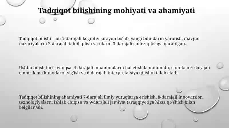 Bilish jarayonini rivojlantirishda tadqiqiy bilish va samarali refleksiv faoliyat 3