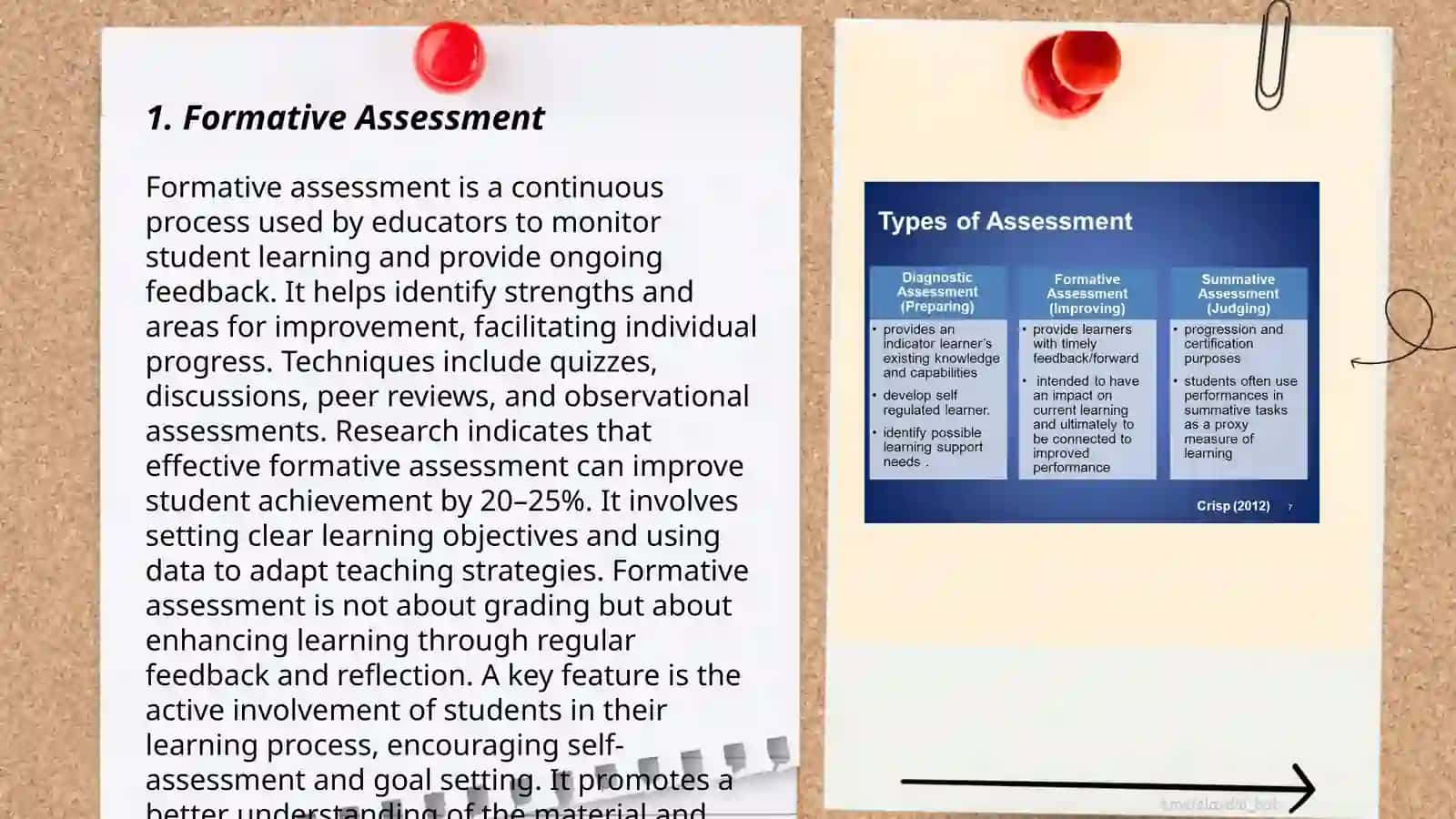 Types of assessments 3