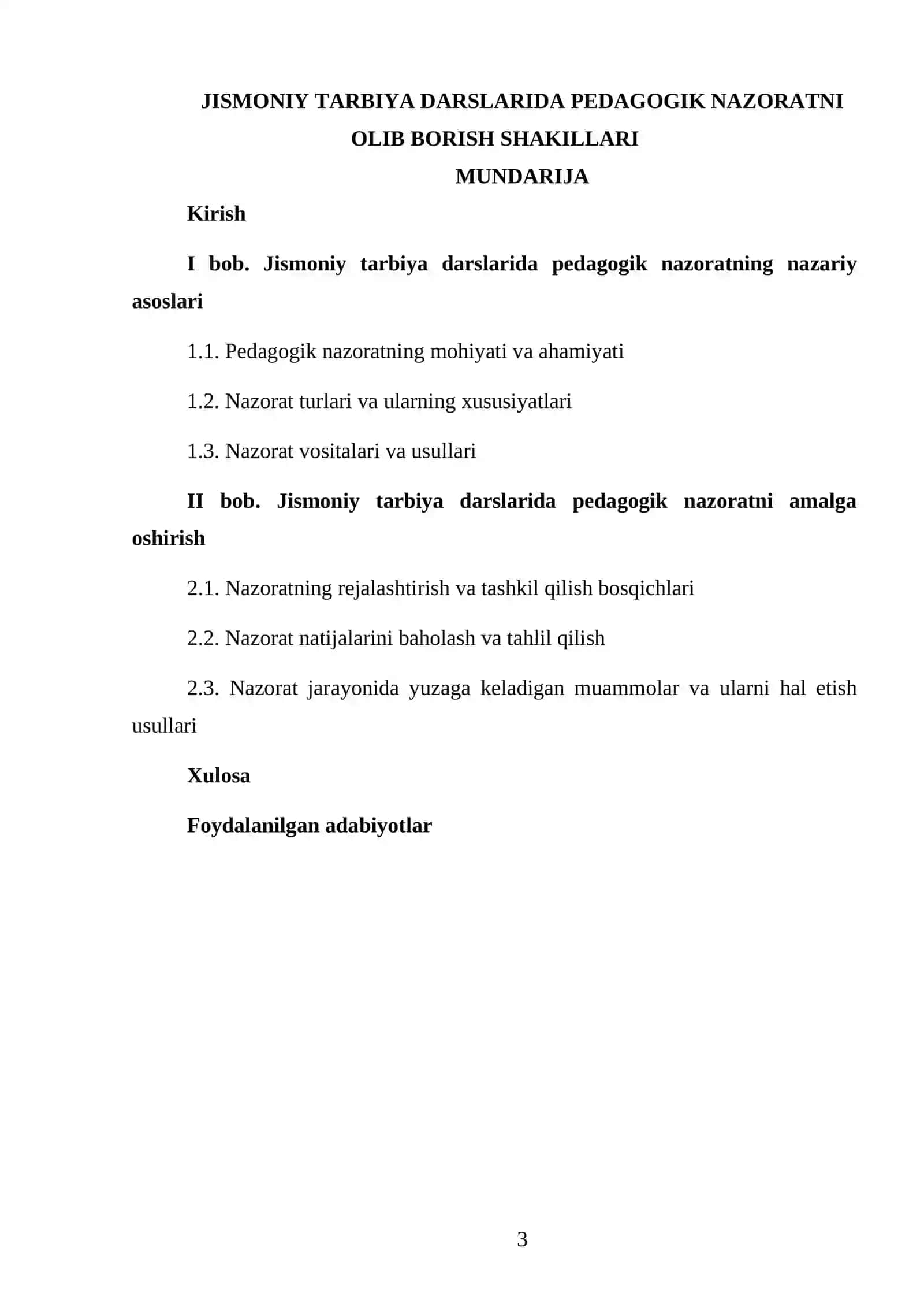 Jismoniy tarbiya darslarida pedagogik nazoratni olib borish shakillari 3
