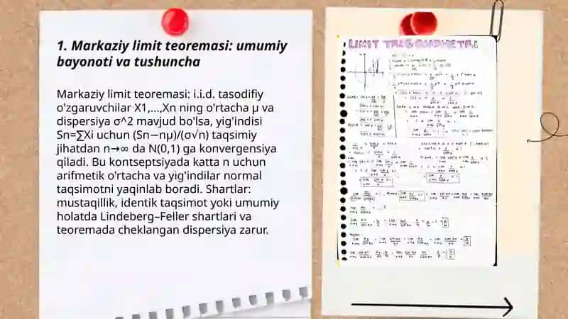 Markaziy limit teoremasi 3