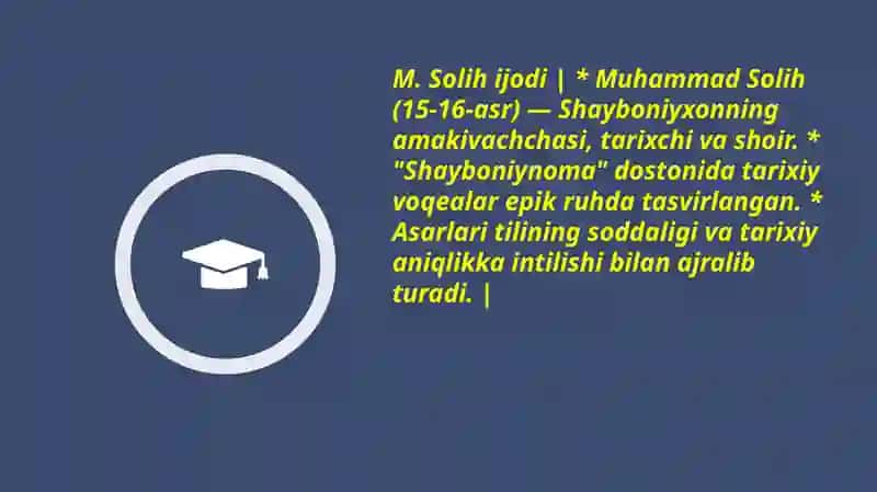 Abdugʻafforova Tozagulning oʻzbek adabiyotidan taʼyinlagan taqdimot 3