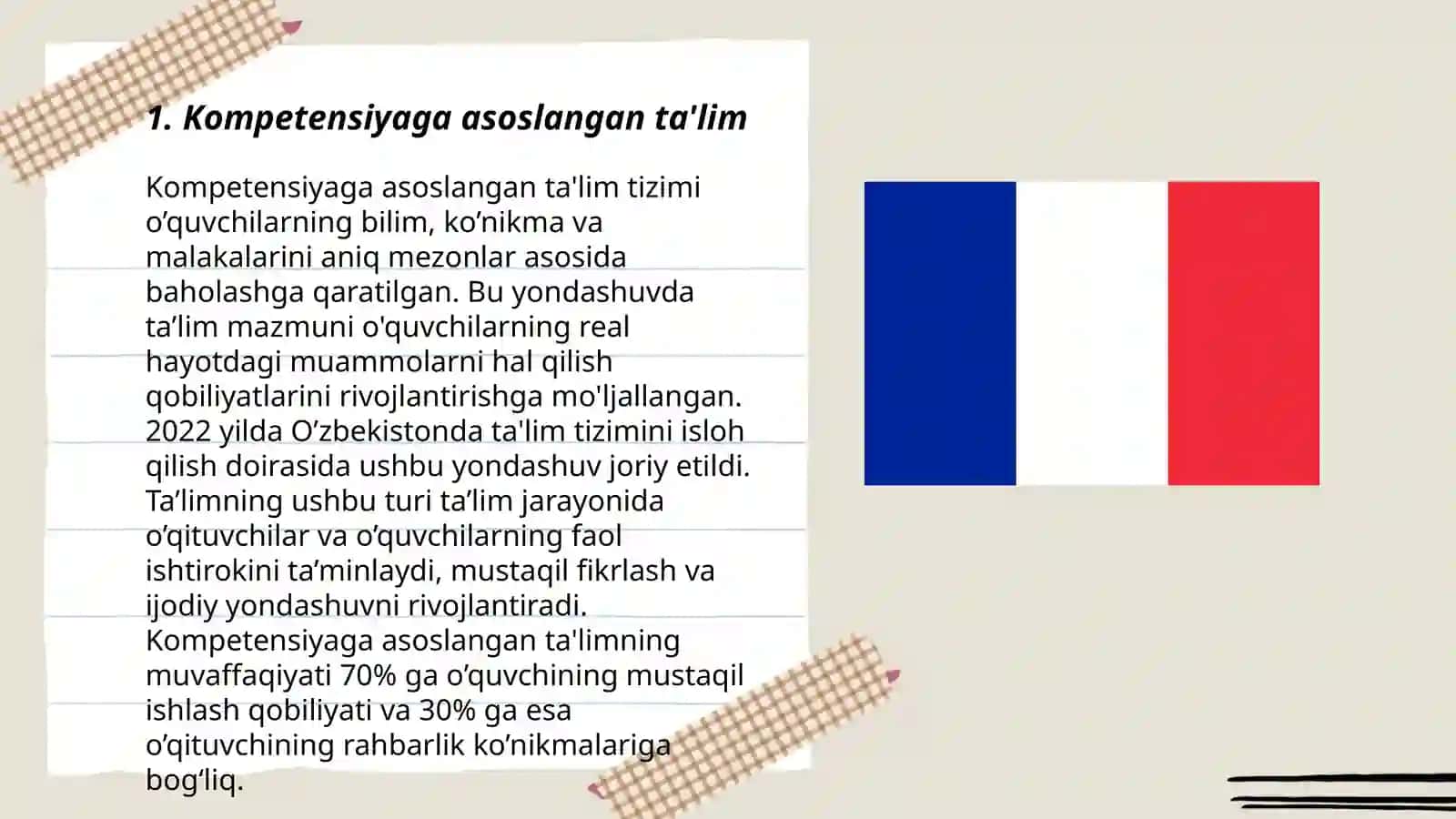 Hozirgi vaqtda ta'lim mazmunini belgilashga doir asosiy g'oyalar 3