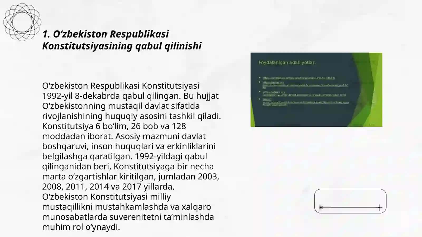 Mustaqillik yillarida Davlat boshqaruvi tizimida amalga oshirilgan islohatlar 3