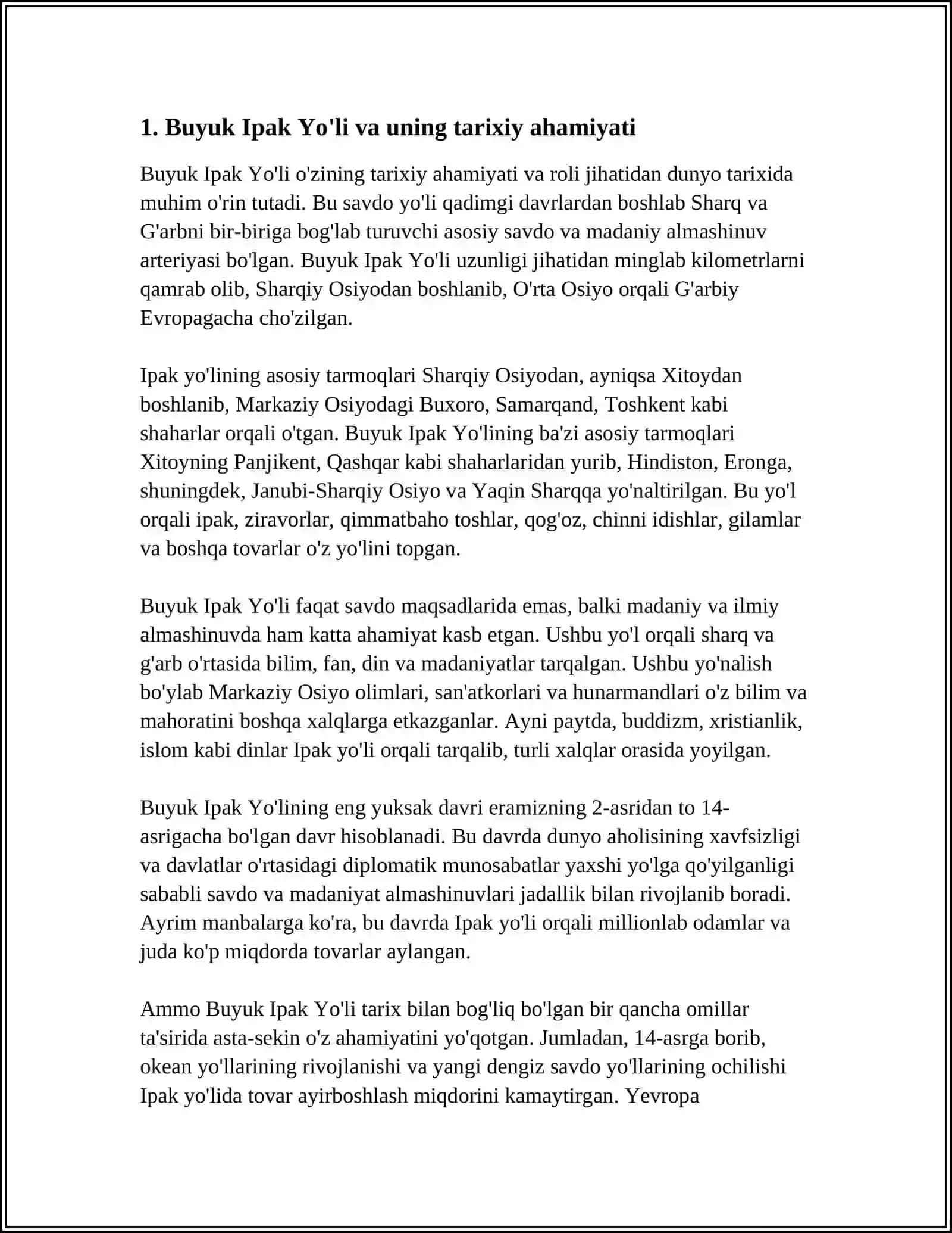 BUYUK IPAK YÔLI GEOGRAFIYASI 3