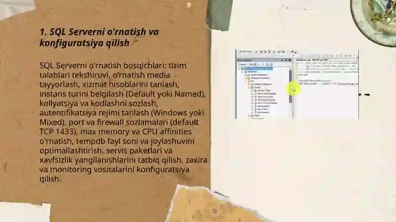 SQL Serverda administratorlik 3