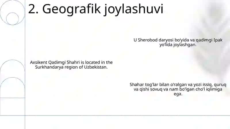 Axsikent Qadimgi Shahri 3