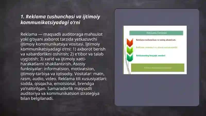 Kasbiy nutq madaniyati fanidan mustaqil ta'lim uchun taqdimot 3