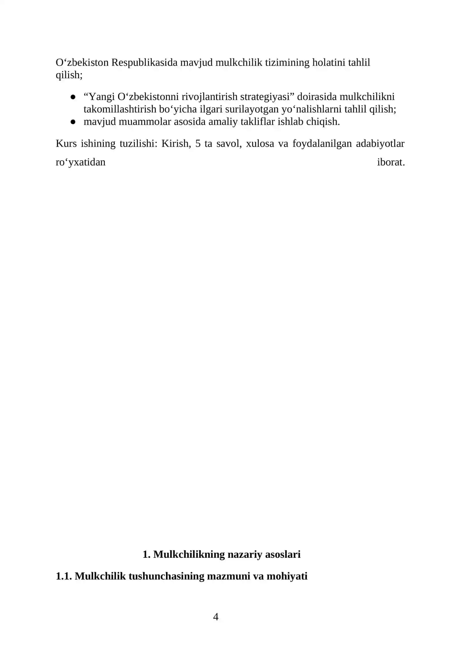 Mulkchilikning nazariy asoslari 3