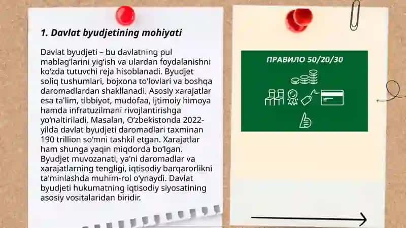 Davlat byudjeti va uning ahamiyati 3