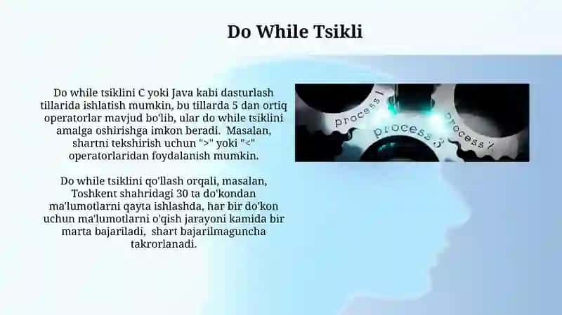 Takrorlash Operatorlari 3