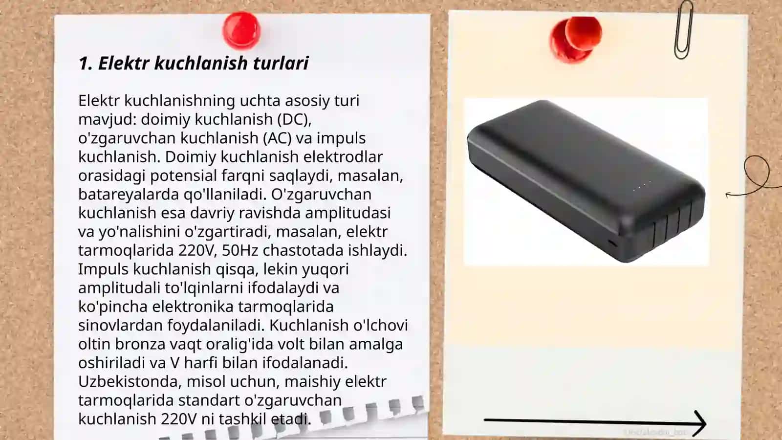 Elektr kuchlanish va uni oʻlchash 3