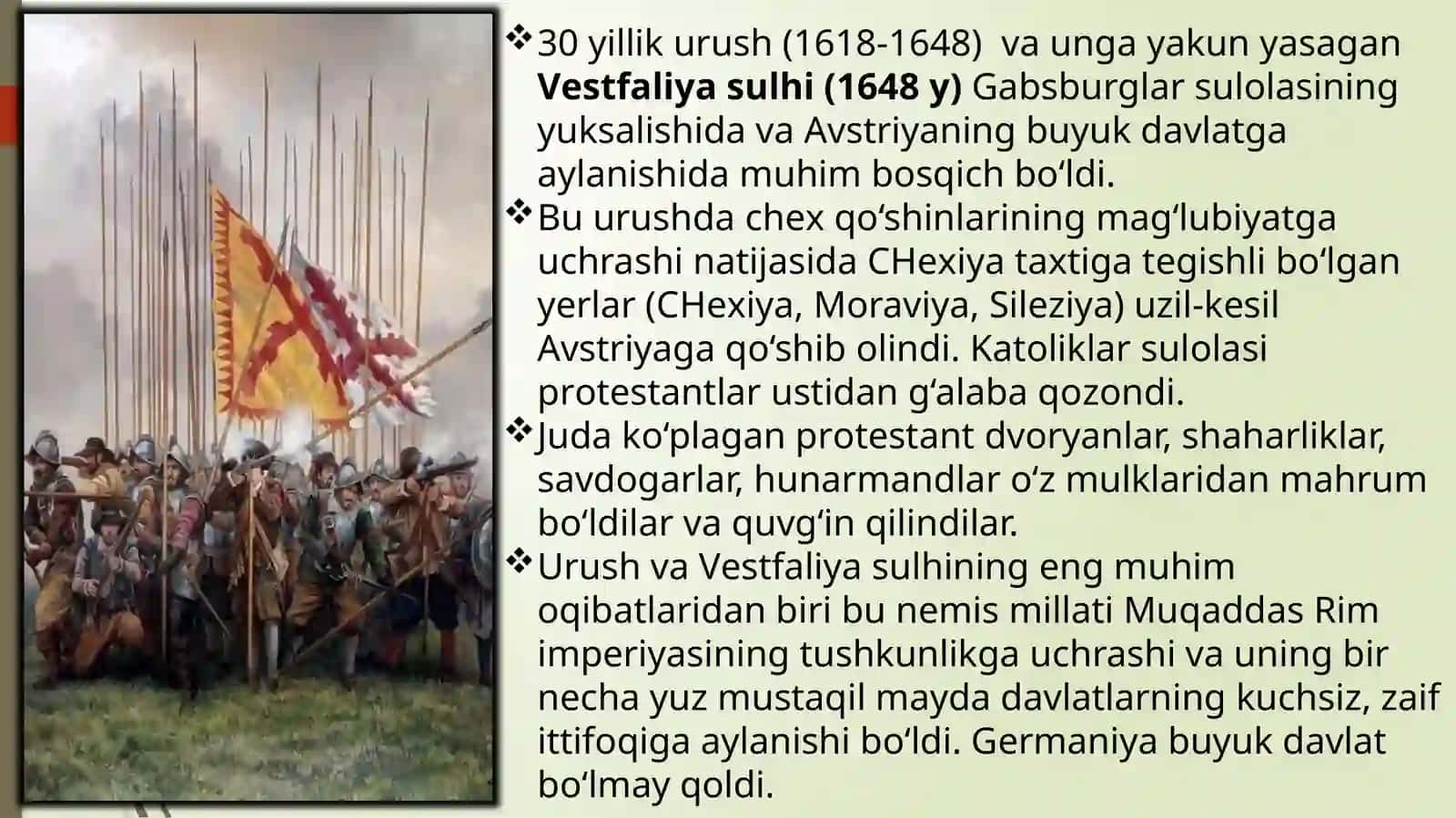 AVSTRIYA (GABSBURGLAR) IMPERIYASI YANGI DAVRDA 3