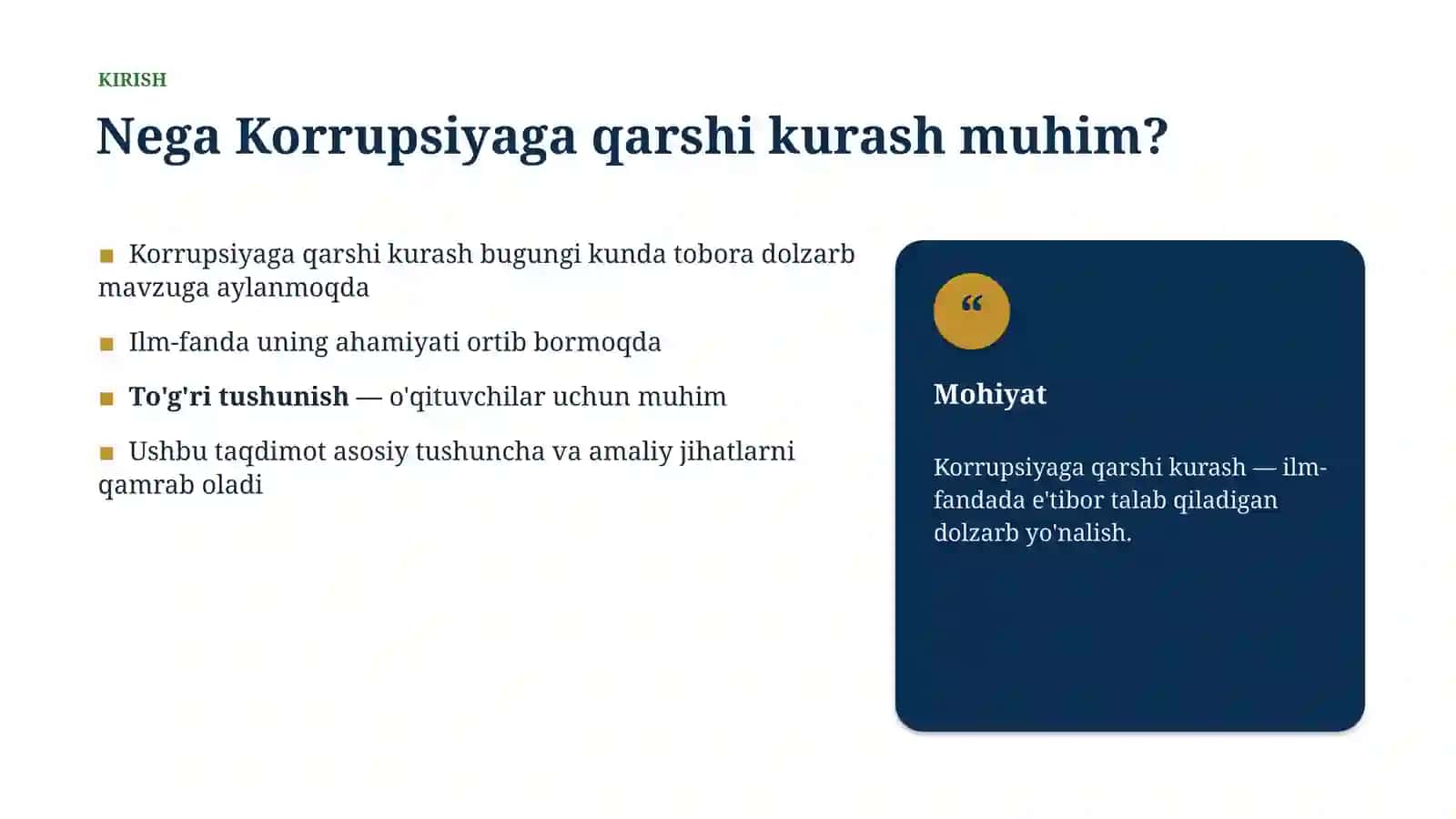 Korrupsiyaga qarshi kurash 3