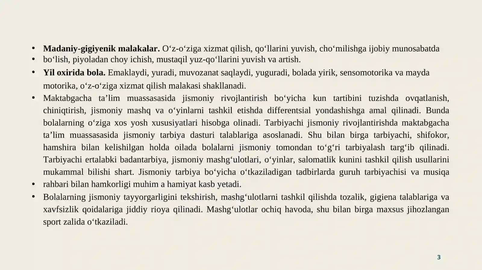 Maktabgacha yoshdagi bolalar uchun asos harakatlarning ahamiyati 3