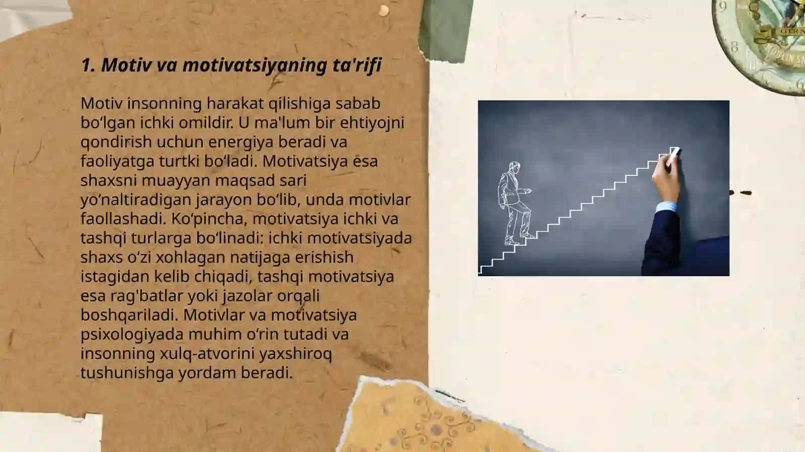Motiv va motivatsiya 3