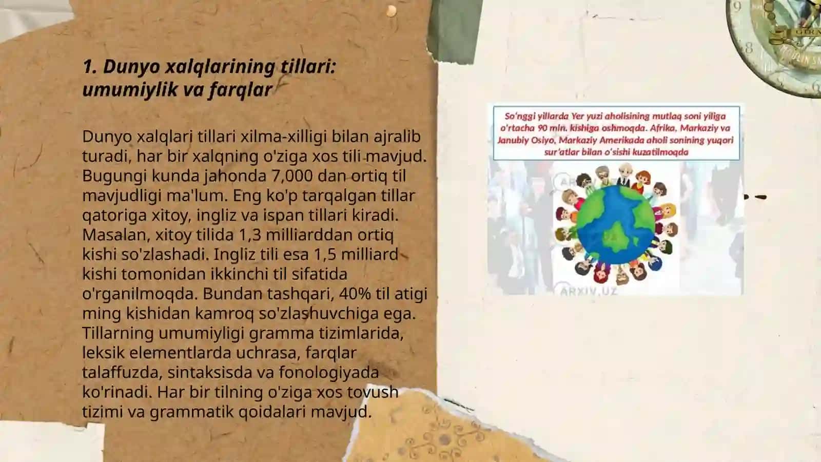 Dunyo xalqlarining tillari: umumiylik va farqlar 3