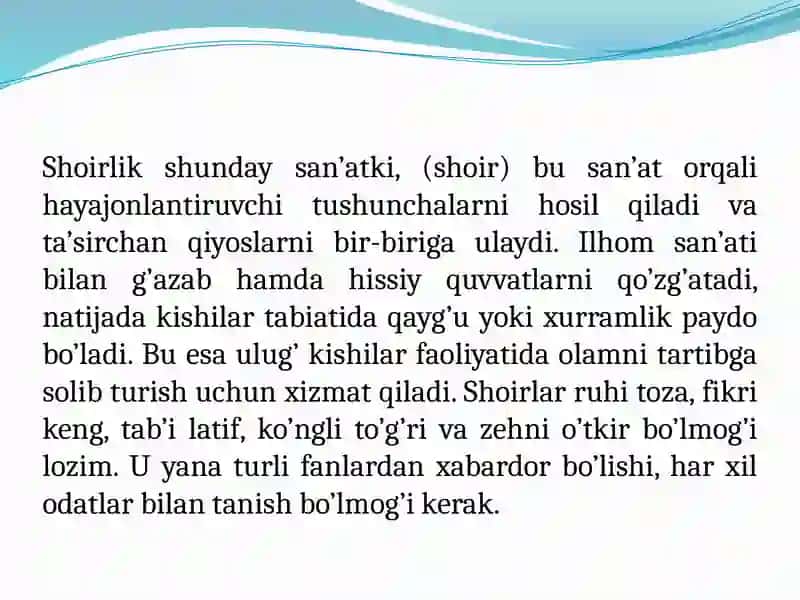 LIRIKTURNINGJANRLARI 3