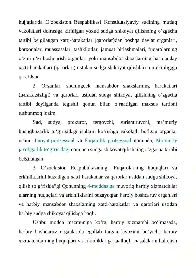Fuqarolarning Huquq va Erkinliklariga Tajo'zuz Qiladigan Huquqbuzarliklar Uchun Ma'muriy Javobgarlik 3