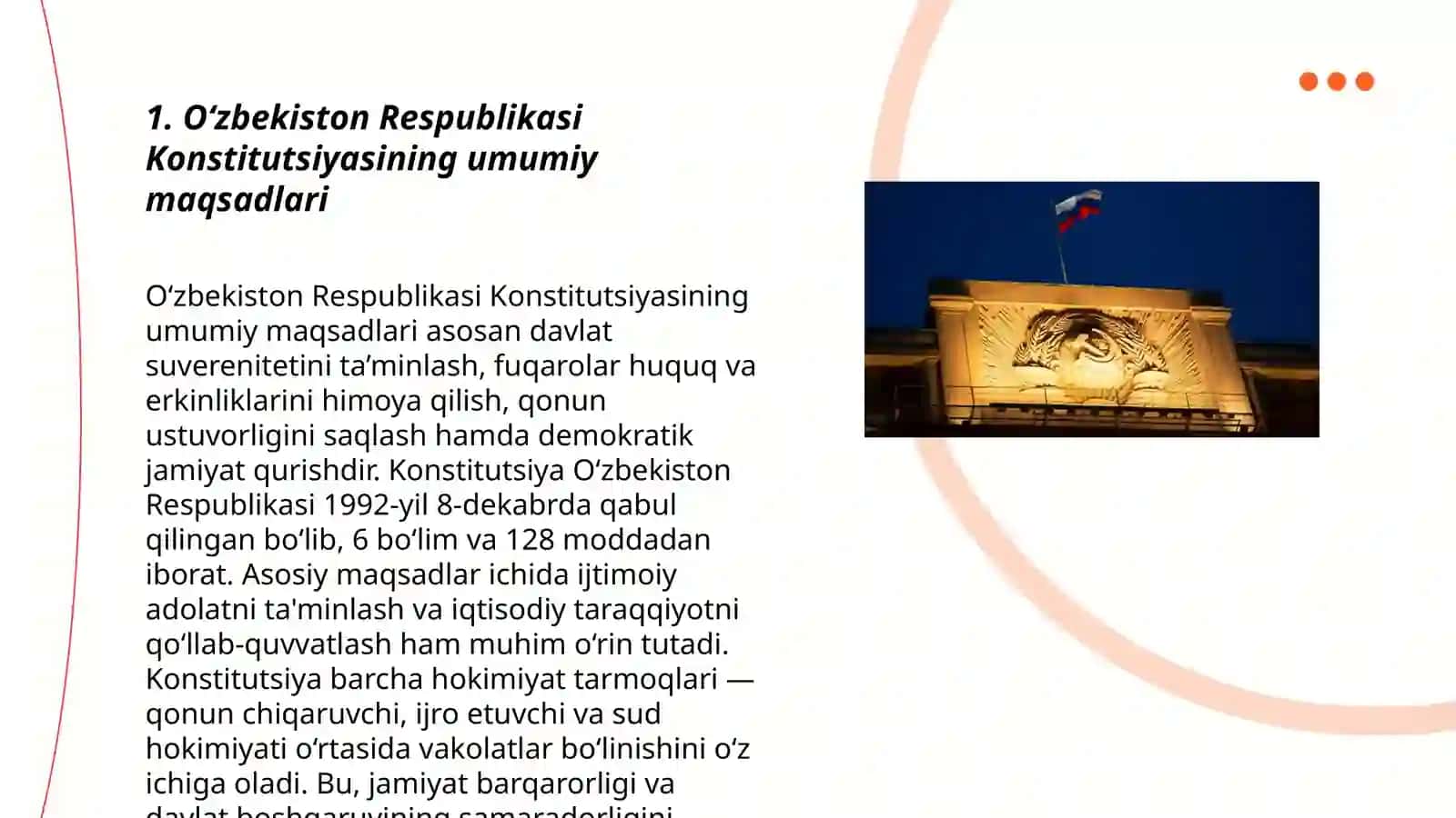 O'zbekiston Respublikasi Konstitutsiyasi 3