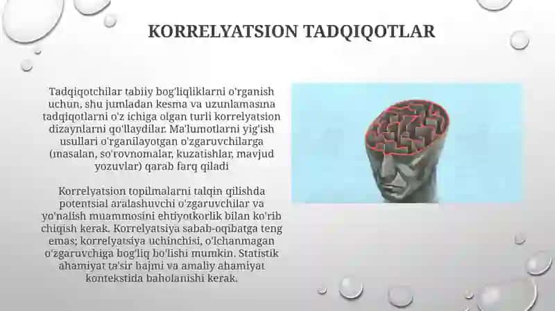 Hozirga zamon psixologiyasining tadqiqot metodlari 3